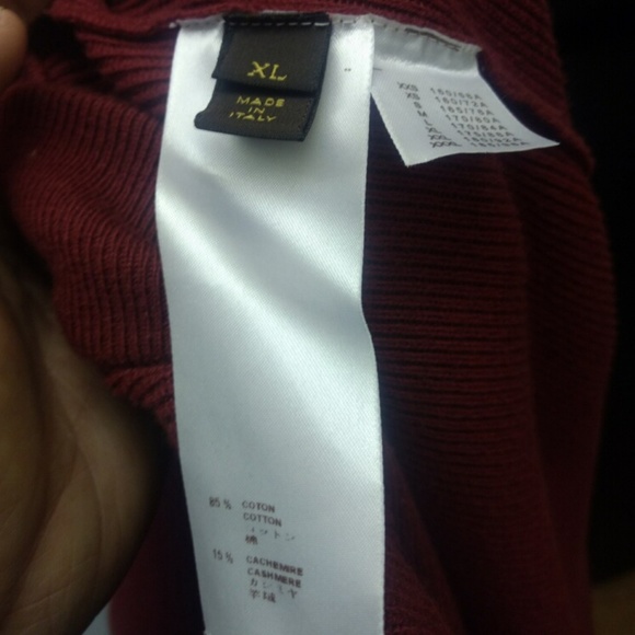 Louis Vuitton Mens Zip Up Sweater - Picture 7 of 8